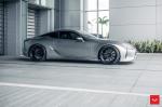 Lexus LC500 Liquid Platinum on Vossen Wheels (HF-3) 2019 года